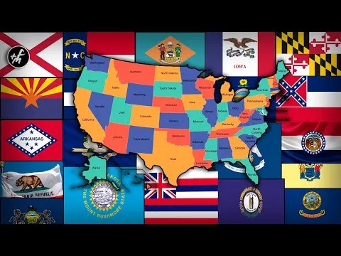 50 o 52 estados de estados unidos